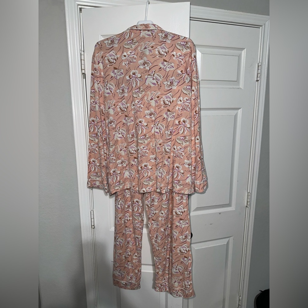 Eberjey Longsleeve Pajama Set Large - Picture 4 of 5